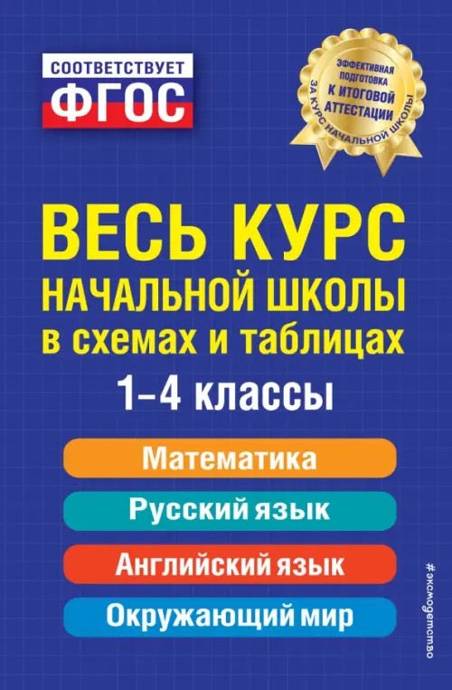 Весь курс начальной школы в схемах и таблицах: 1-4 классы